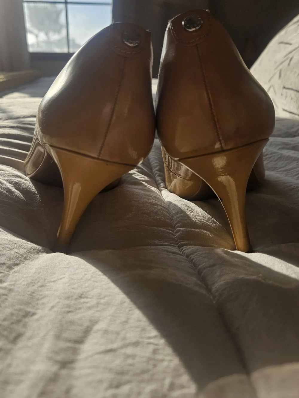 Michael Kors Nude Pointed-Toe Pumps - Women's